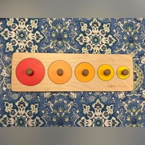 Lovevery Circle Friends Puzzle